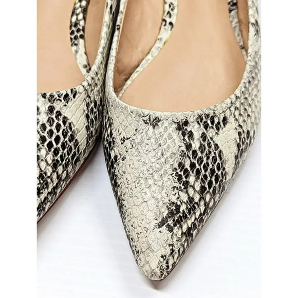 Aqua Women's Abel Snake Embossed Point Toe Flats Size 7 M (MSRP $79) - Picture 5 of 10
